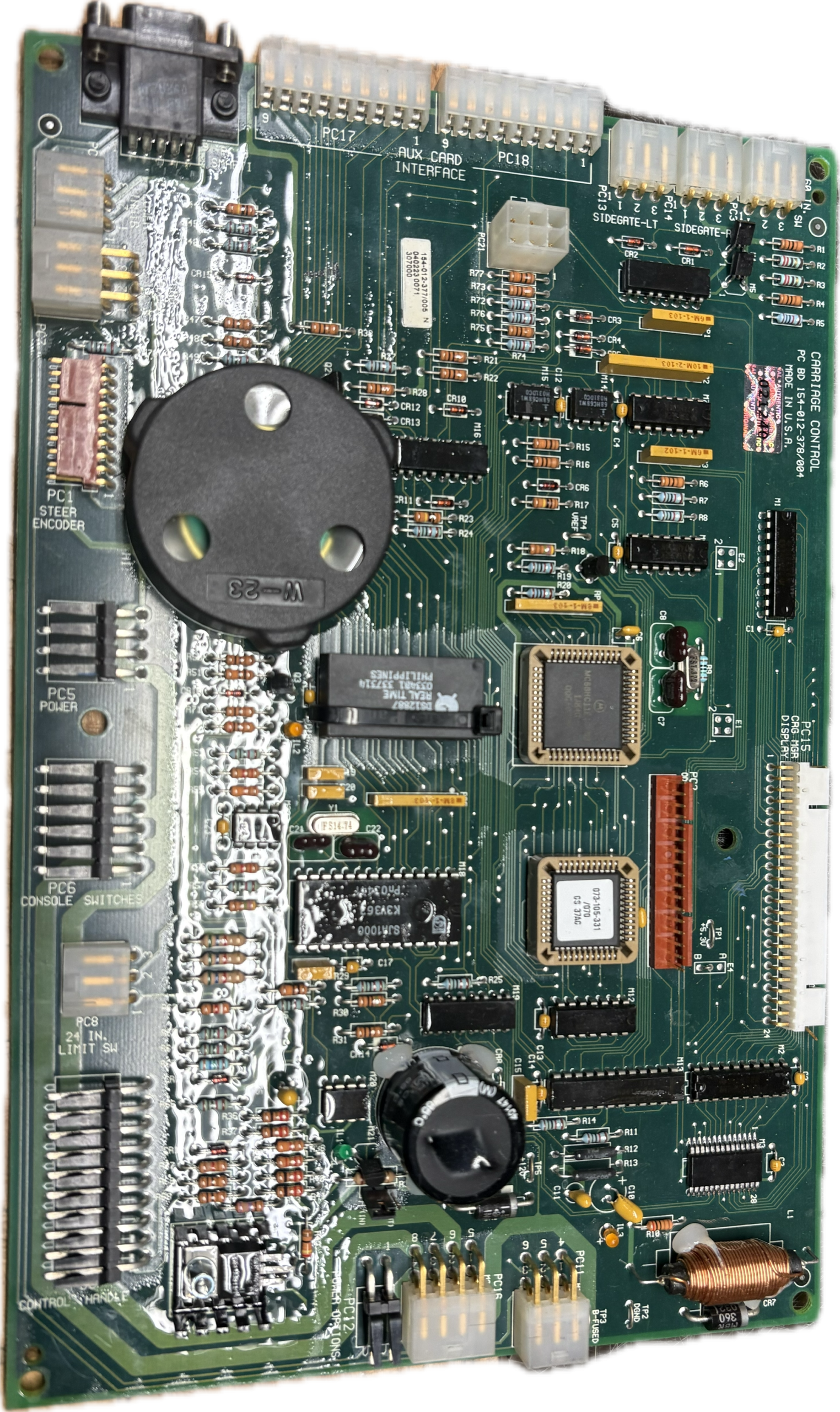 CARRIAGE CONTROL CARD